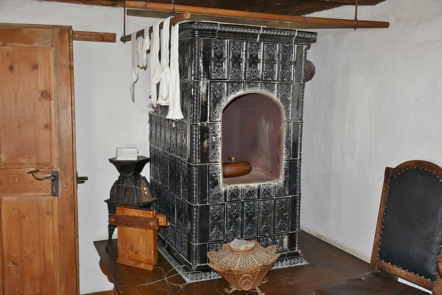 kachlová kamna